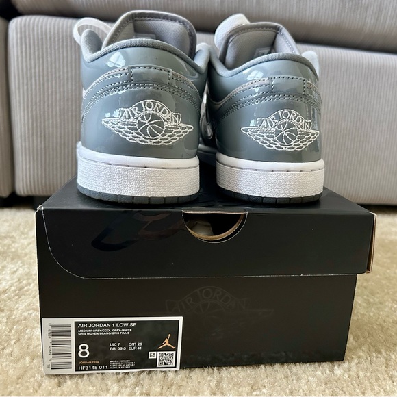 Jordan Gray and Silver Sneakers Premium Comfort main image 4